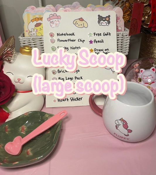 Lucky Scoop (Large) 1 Scoop + 2 Gifts